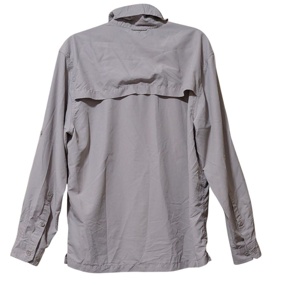 Eddie Bauer long sleeve fishing shirt men's size Medium Performance mesh outdoor - Picture 2 of 10